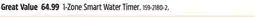 Canadian Tire yardworks 1-Zone Smart Water Timer offer