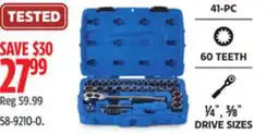 Canadian Tire Mastercraft DRIVE SIZES offer