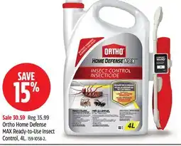 Canadian Tire Ortho Home Defense MAX Ready-to-Use Insect Control offer