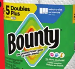 Canadian Tire Bounty Paper Towel offer