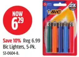 Canadian Tire Bic Lighters offer