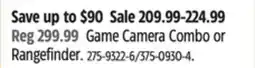 Canadian Tire Halo Game Camera Combo or Rangefinder offer