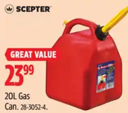 Canadian Tire Scepter 20L Gas Can offer