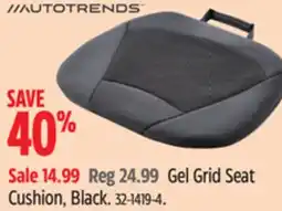 Canadian Tire Autotrends Gel Grid Seat Cushion, Black offer