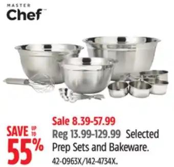Canadian Tire MASTERCHEF Selected Prep Sets and Bakeware offer