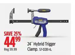 Canadian Tire Irwin 24˝ Hybrid Trigger Clamp offer