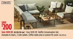 Canadian Tire Canvas Baffin Conversation Set offer