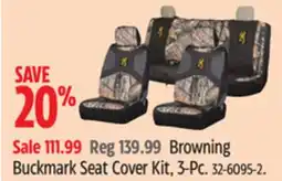 Canadian Tire Browning Buckmark Seat Cover Kit, 3-Pc offer