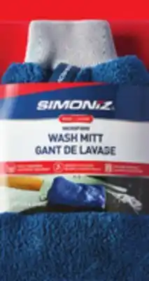 Canadian Tire Simoniz Microfibre Wash Mitt offer