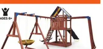 Canadian Tire Sportspower Grand Mesa Wooden Swing Play Centre offer