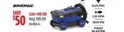 Canadian Tire Simoniz FOAM BLASTER offer