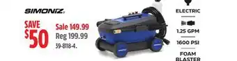 Canadian Tire Simoniz FOAM BLASTER offer