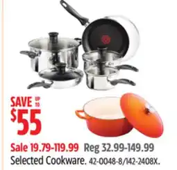 Canadian Tire T-fal Selected Cookware offer