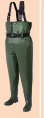 Canadian Tire Outbound PVC Bootfoot Chest Waders. Sizes 8-13 offer