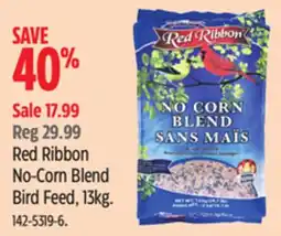 Canadian Tire Red Ribbon No-Corn Blend Bird Feed offer