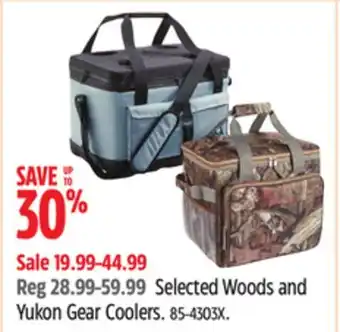 Canadian Tire Yukon Gear Selected Woods and Yukon Gear Coolers offer