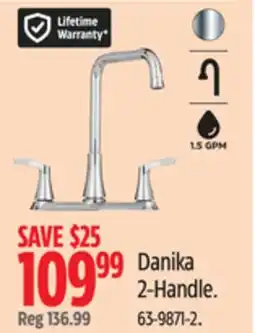 Canadian Tire Moen Danika 2-Handle offer