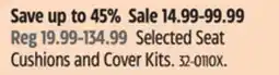 Canadian Tire Realtree Selected Seat Cushions and Cover Kits offer