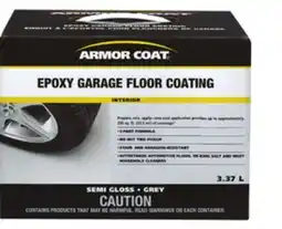 Canadian Tire Armor Coat Garage Floor Epoxy Kit, Grey offer