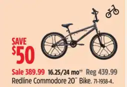 Canadian Tire Redline Commodore 20˝ Bike offer