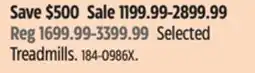 Canadian Tire Horizon Selected Treadmills offer