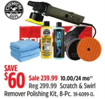 Canadian Tire chemical-guys Scratch & Swirl Remover Polishing Kit offer