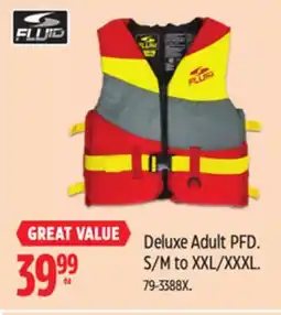 Canadian Tire Deluxe Adult PFD offer