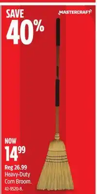 Canadian Tire Mastercraft Heavy-Duty Corn Broom offer