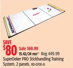 Canadian Tire SuperDeker PRO Stickhandling Training System offer