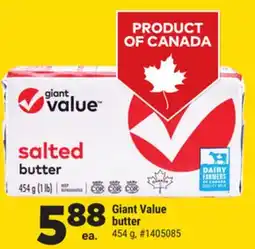 Giant Tiger Giant Value butter offer