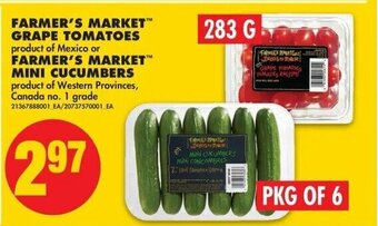 No Frills Farmer's market grape tomatoes offer