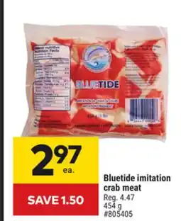 Giant Tiger Bluetide imitation crab meat offer