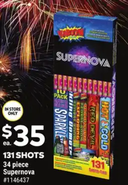 Giant Tiger 34 piece Supernova offer