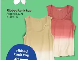 Giant Tiger Ribbed tank top offer