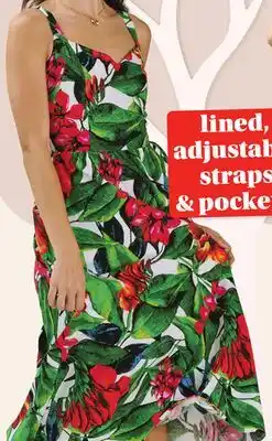 Giant Tiger Tropical midi dress offer