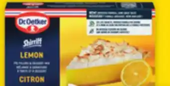 Giant Tiger Dr. Oetker dessert mix offer