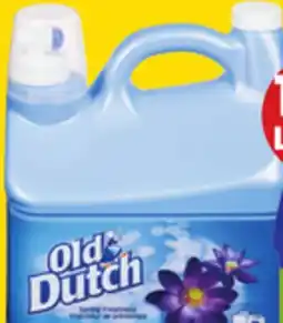 Giant Tiger Old Dutch laundry detergent or fabric softener offer