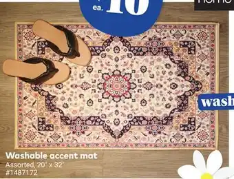 Giant Tiger Washable accent mat offer