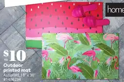 Giant Tiger Outdoor printed mat offer