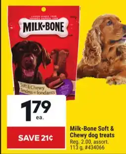 Giant Tiger Milk-Bone Soft 81 Chewy dog treats offer
