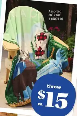 Giant Tiger Throw offer
