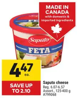 Giant Tiger Saputo cheese offer