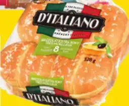 Giant Tiger D'Italiano buns offer