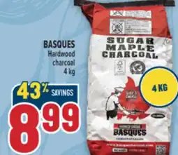 Marché Adonis BASQUES Hardwood charcoal offer