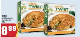 Marché Adonis BOREK Twist frozen entrée offer