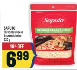 Marché Adonis SAPUTO Shredded cheese offer