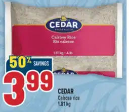 Marché Adonis CEDAR Calrose rice offer
