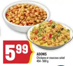 Marché Adonis ADONIS Chickpea or couscous salad offer