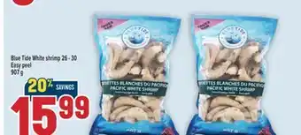 Marché Adonis Blue Tide White shrimp 26 - 30 Easy peel offer