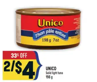 Marché Adonis UNICO Solid light tuna offer
